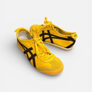 Onitsuka Tiger by Asics Yellow and Black Sneakers